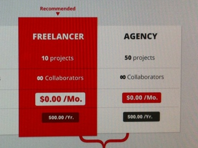 Pricing Page govisually pricing pricing page pricing table website