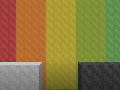Wool color cube minecraft rainbow texture pack wool
