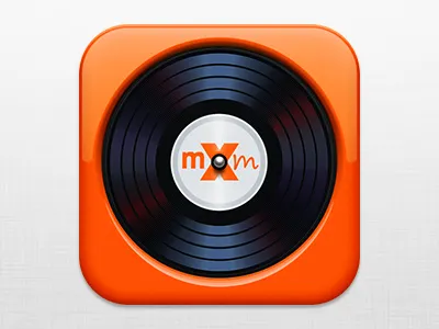 Musixmatch identity branding icon icons identity logo logotype music orange softfacade
