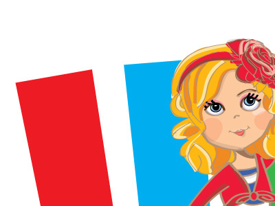 Loliipop World childrens illustration girl illustration mascot