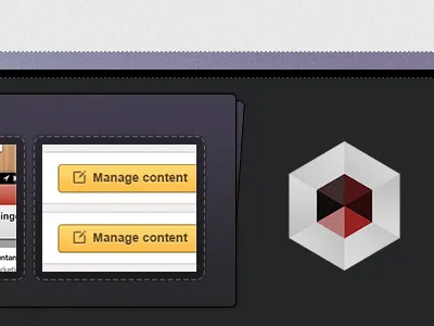 site footer (right) clean dark dashed design dotted footer logo noise references site web webdesign website