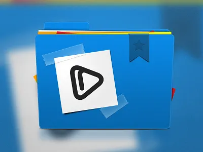 Cliperize Folder app browser cliperize folder illustration music profile ui ux video web