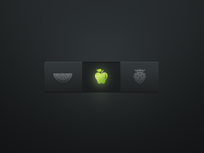 Navbar with active button bar navigation playoff practice ui