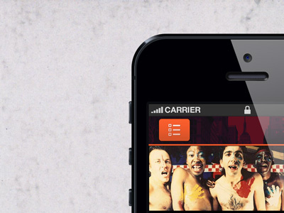 NYFF APP clean design icons interface iphone mobile photoshop ui