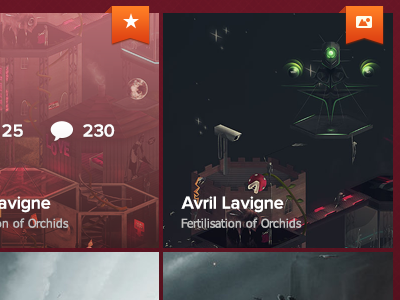Blocks Content psd ui ui kit user interface web design