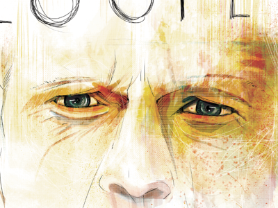 Looper bruce cinema digital gordon illustration joseph movie painting poster willis