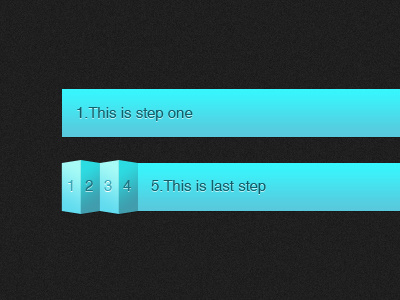 Progress Steps form steps progress steps segementation