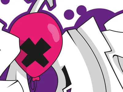 Digital graffiti [Arianna] concept graffiti illustration