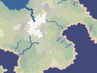 Node graphs + perlin noise + voronoi pt. II canvas gamedev html javascript