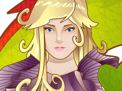 Princess tattoo design final fake tattoo sleeve illustration illustrator ink pink princess sleevify tattoo sleeve vector