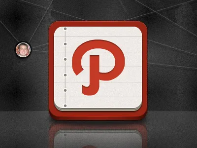 Path Concept app icon path social