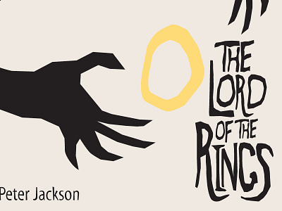 Lotr Poster bass illustration lord of poster rings saul the