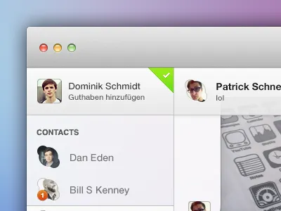 Skype Redesign app desktop mac mockup new redesign skype