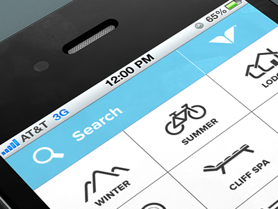 Snowbird site nav design interface mobile rally interactive site ui ux website