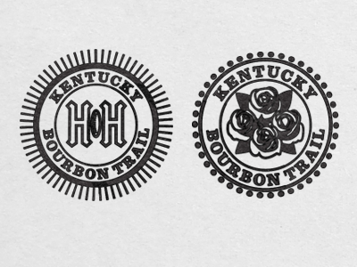 Stamp graphics for the Kentucky Bourbon Trail Passport app app bourbon iphone kentucky mobile mocura stamp texture