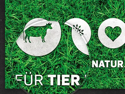 PETA Sticker animals gras grunge peta print sticker texture vegan vintage