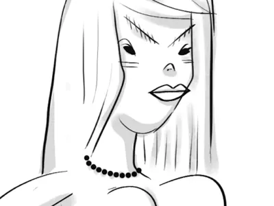 Sofia Vergara caricature cartooning quickie sofia vergara weirdink