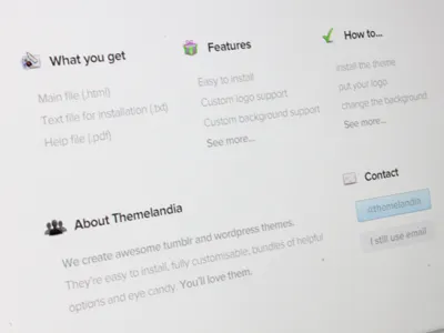 We're almost there 16:45 2053 contact manu minimal theme themelandia ui