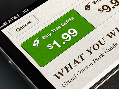 Nat Geo Nat'l Parks update coming... app design interface mobile rally interactive ui ux