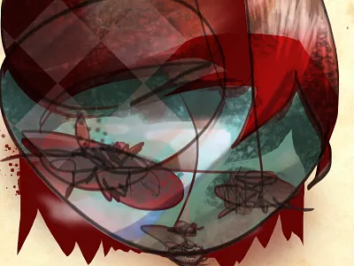 Redd digital art freestyle meada sketch wacom