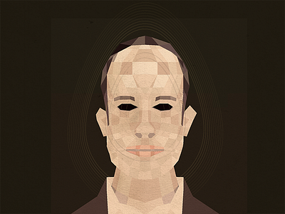 The Boss boss portrait research vectorial videogame