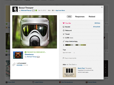 Dribbble UX Redesign dribbble redesign ux