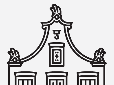 Dutch Mafia (De Drie Fleschjes) architecture building dutch dutch mafia font mafia type