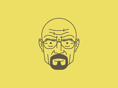 Walter White avatar breaking bad illustration vector wallpaper walter white