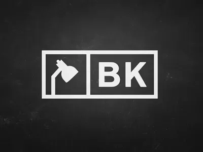 Beute Kunst logo compact identity lamps logo symbol