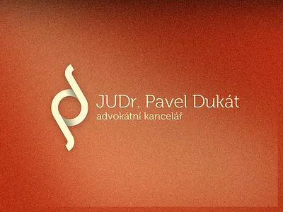 Logo concept of law Office - Pavel Dukát concept law lawyer logo logodesign logotyp office