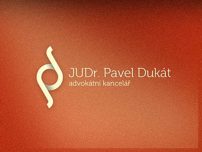 Logo concept of law Office - Pavel Dukát concept law lawyer logo logodesign logotyp office