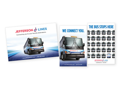 Jefferson Lines graphic design