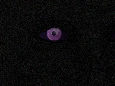 eye eye grey light line space triangle universe violet