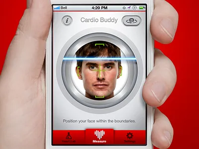 Cardio Buddy App app azumio camera cardio buddy heart rate iphone