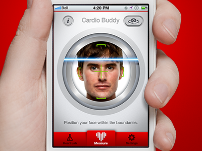 Cardio Buddy App app azumio camera cardio buddy heart rate iphone