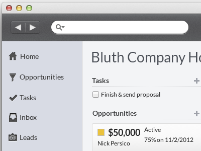 Close.io Design app calling closeio crm email leads mac nocrm opportunities osx sales telephony timeline web