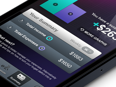 iOS/iPhone UI app design interface ios iphone mobile photoshop psd ui