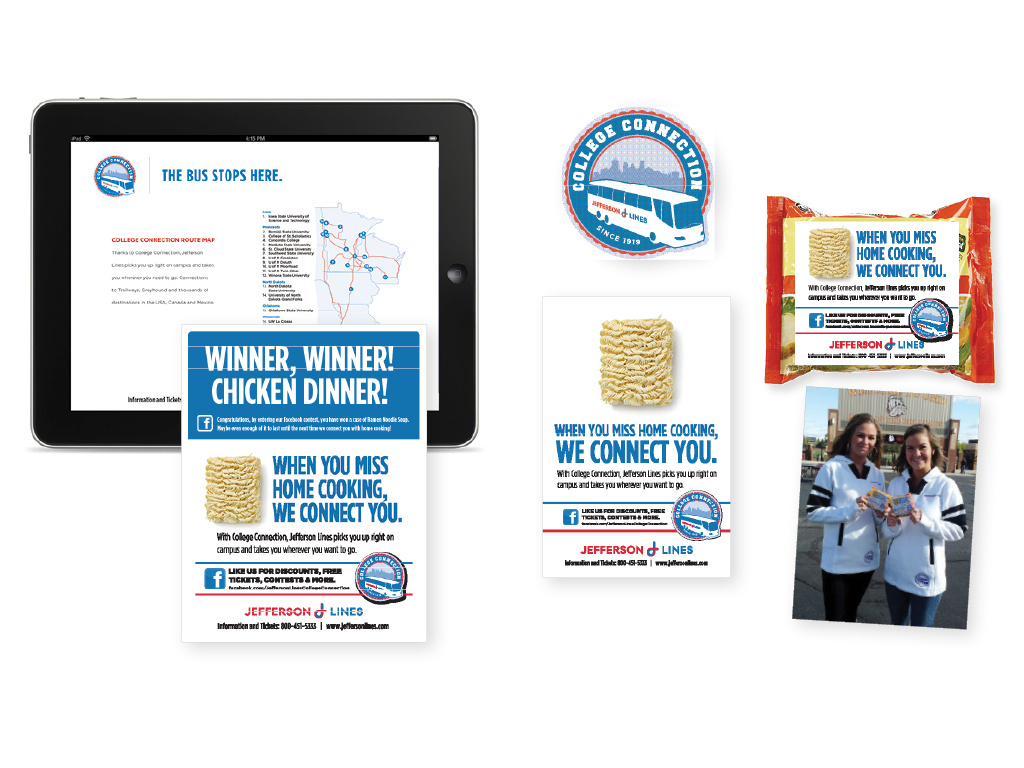 Jefferson Lines Student Ad Campaign by Thomas Heller on Dribbble