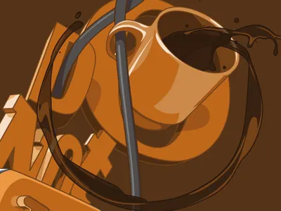 My melody 3d artwork contest design graphic graphic design illustration lettering letters logo logotype nescafé type typography vector