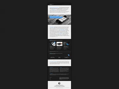 Home(page) — Teaser homepage onesitepage web