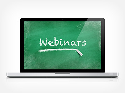 Webinars apple board carousel chalk icon mackbook web