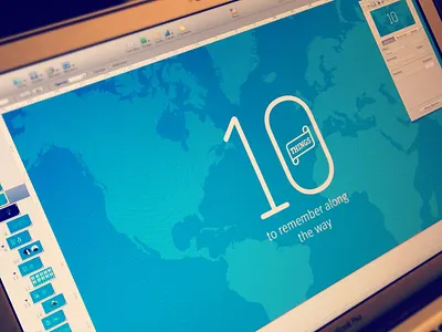 Another Keynote slide 10 things banner hyper island izettle keynote lecture map number presentation slide transition world world map