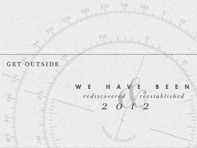 Footer Design / Discovery Church arizona compass design didot flagstaff futura hipster layout logo modernism navigation transparency type ux vintage website white