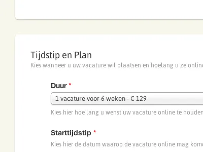 Vacature Plaatsen calendar css3 dropdown dropdowns google html5 maps offer place rte