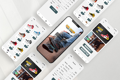 MOBILE DESIGN - SSHOP app design graphic design ui