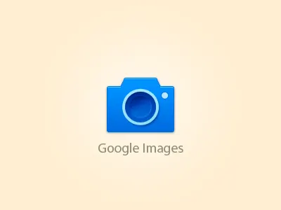 Google Images - PSD blue camera free psd freebie google google images icon psd simple shapes vector