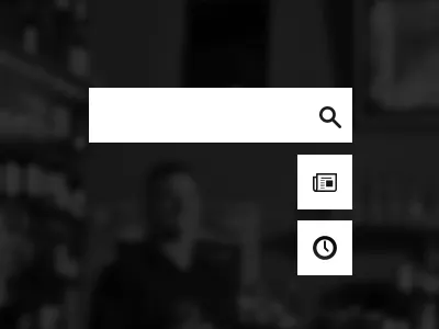 Search and buttons button flat kodebyraaet search ui