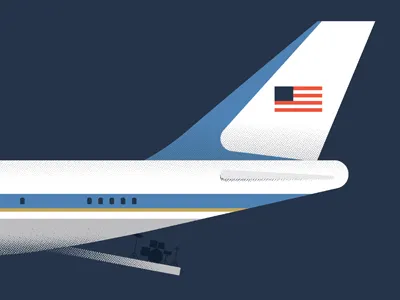 The Walkmen air force one dales drumset