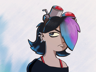 Trouble with Noses cartoon character character design explosion high hero illustration villain webcomic