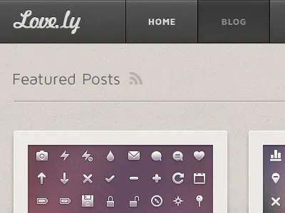 Blog Page (Love.ly Personal Website PSD Theme) blog client creativemarket love.ly personal photoshop psd simple site website
